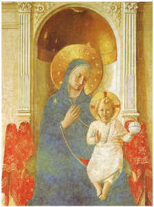 Fra Angelico—Virgin and Child (San Marco, Florence)