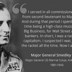 War Is A Racket